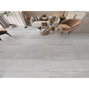 Керамогранит Golden Silk (Золотой Шелк) Carving Серый 60х120 см Матовый (YM12003)