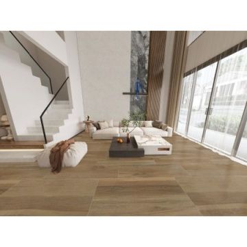 Керамогранит Golden Silk (Золотой Шелк) Carving Коричневый 60х120 см Матовый (YM12709)