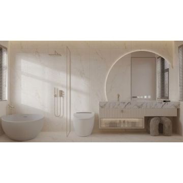 Керамогранит Golden Silk (Золотой Шелк) Polished Бежевый 60х120 см Полированный (YC61206)