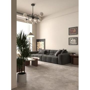 Керамогранит Golden Silk (Золотой Шелк) Ultra Sattin Carving Серый 60х120 см(YJM612G08)