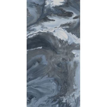 Керамогранит Golden Silk (Золотой Шелк) Polished Синий 60х120 см Полированный (TC126407B)