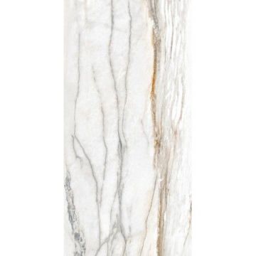 Керамогранит Golden Silk (Золотой Шелк) Carving Белый 60х120 см Матовый (YAT612P1642)