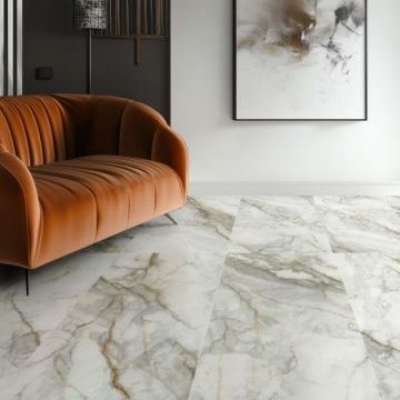 Керамогранит Golden Silk (Золотой Шелк) Carving Серый 60х120 см Матовый (YAT612P1731)