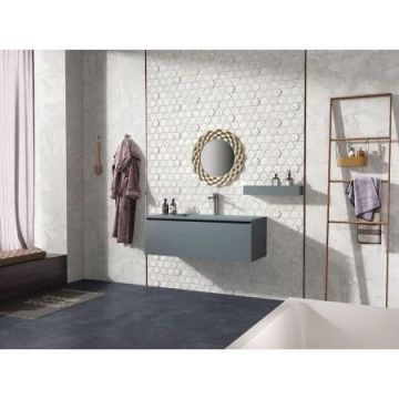 Керамогранит Sonex (Сонекс) Ice Серый 60х120 см Полированный (ICE ONYX 1200*600)