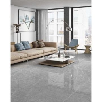Керамогранит Sol (Сол) Pietra Grey Серый 60х60 см Полированный (PIETRA GREY 60x60 CARVING)