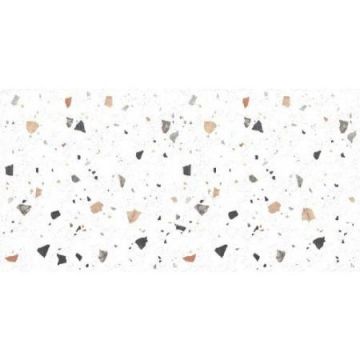 Керамогранит Sol (Сол) Terrazo Razin Белый 60х120 см Полированный (TERRAZO RAZIN WHITE 60x120 CARVING)