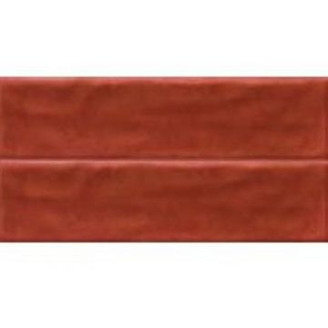 Керамическая плитка Ink Rhyme (Инк Райм) Glossy Ruby Красная 7.5х30 см, глянцевая (Y4M731505-C11)