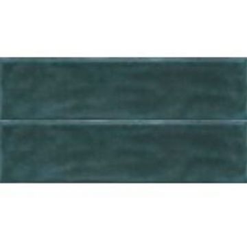 Керамическая плитка Ink Rhyme (Инк Райм) Glossy Ocean Бирюзовая 7.5х30 см, глянцевая (Y4M731505-C7)