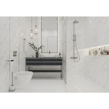 Плитка настенная Тянь Шань (Tian Shan) Галатея Декор Цветы 30x60 см TP3601SWFY