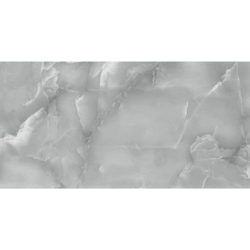 Плитка настенная Тянь Шань (Tian Shan) Сильвия Серая, глянцевая 30x60 см TP3666B