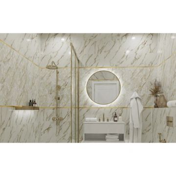 Плитка настенная Тянь Шань (Tian Shan) Тривия Бежевая, глянцевая 30x60 см TP3668A