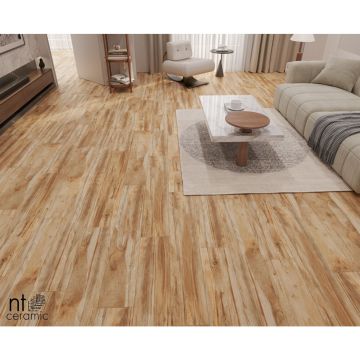 Керамогранит NT Ceramic (Нт Керамик) Wood Grand Natural 20х120 см, NTT93107M
