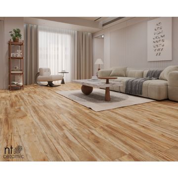 Керамогранит NT Ceramic (Нт Керамик) Wood Grand Natural 20х120 см, NTT93107M