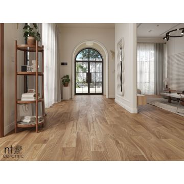 Керамогранит NT Ceramic (Нт Керамик) Wood Dreem Millettia 20х120 см, NTT93105M