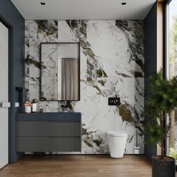 Керамогранит NT Ceramic (Нт Керамик) Lavarsaz Dark Rum 60х120 см, NTT9404DDG