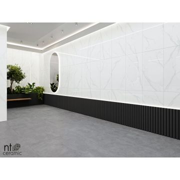 Керамогранит NT Ceramic (Нт Керамик) Bright and Shiny NTT9106 Statuario 60х120 см