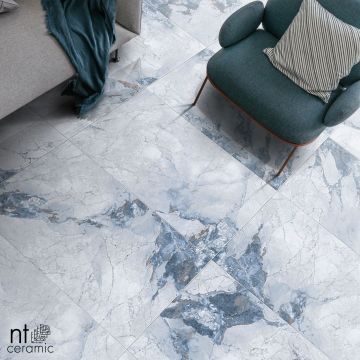 Керамогранит NT Ceramic (Нт Керамик) Bright and Shiny NTT9107P Callacata Ocean 60х120 см
