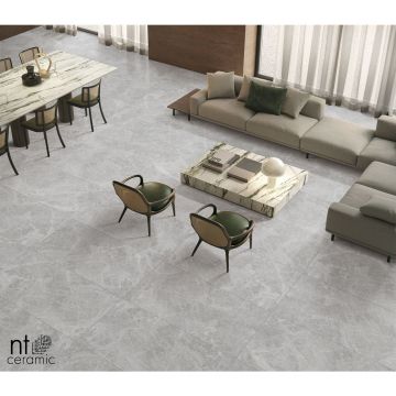 Керамогранит NT Ceramic (Нт Керамик) Bright and Shiny NTT9118 Tundra Pearl mat 60х120 см