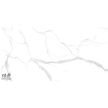 Керамогранит NT Ceramic (Нт Керамик) Marmo Statuario Ultra White 60х120 см, NTT99512M