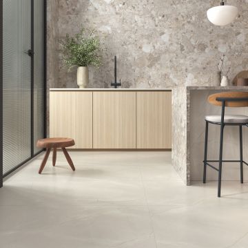 Керамогранит NT Ceramic (НТ Керамик) Terrazzo Beige Creative 4D 60х120 см, NTTVL99846D