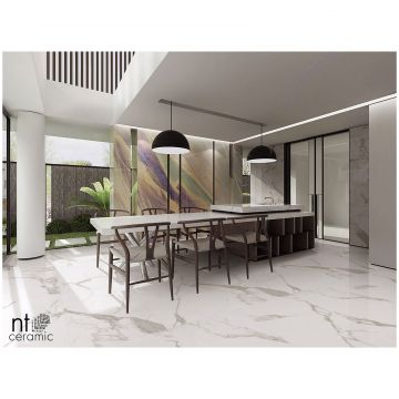 Базовая плита НТ Керамик Marvel 120х60 см белый глянцевая ML612NTT1001P, NT Ceramic