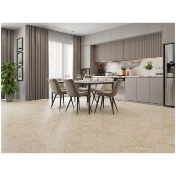 Базовая плита НТ Керамик Marmo 60х60 см бежевый матовая NTT99515M, Ivory Endless, NT Ceramic