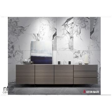 Базовая плита НТ Керамик Bright and Shiny 120х60 см серый полированная NTT9111P, Marble Grey, NT Ceramic