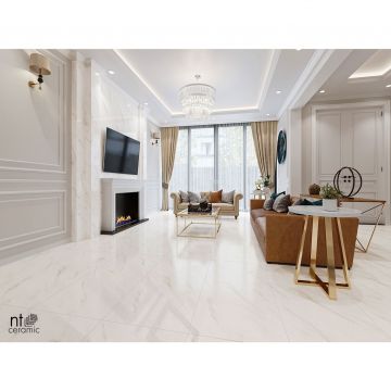 Керамогранит NT Ceramic (Нт Керамик) Marmo Empire Pearl Endless 60х120 см, NTT99525P
