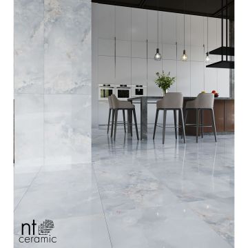 Керамогранит NT Ceramic (Нт Керамик) Onyx Solano Blue 60х60 см, NTT995100P