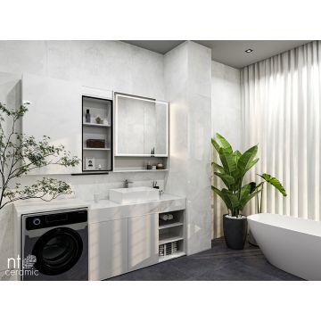 Керамогранит NT Ceramic (Нт Керамик) Cemento Bianco 60х60 см, NTT996040M