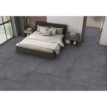 Керамогранит NT Ceramic (Нт Керамик) Cemento Zett Black 60х60 см, NTT996020M