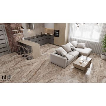 Керамогранит NT Ceramic (Нт Керамик) Gravel Equador 60х120 см, NTT99522P