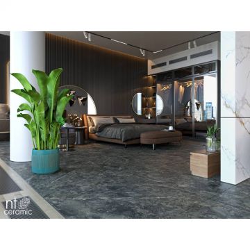 Керамогранит NT Ceramic (Нт Керамик) Cosmic black 60х120 см, NTT9114