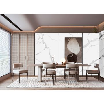 Керамогранит NT Ceramic (Нт Керамик) Atlas Wide Bianco Carrara 120х240 см, NTT3004P