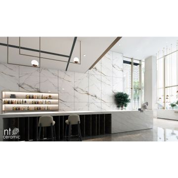 Керамогранит NT Ceramic (Нт Керамик) Atlas Wide Carrara Gold 120х240 см, NTT3001P
