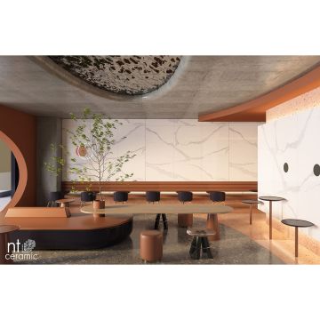 Керамогранит NT Ceramic (Нт Керамик) Atlas Wide Bianco Statuario 120х240 см, NTT3008P