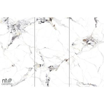 Керамогранит NT Ceramic (Нт Керамик) 120х240 Breccia Bianco 120х240 см, NTT3310P