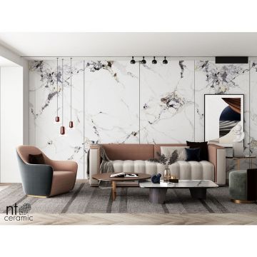 Керамогранит NT Ceramic (Нт Керамик) 120х240 Breccia Bianco 120х240 см, NTT3310P
