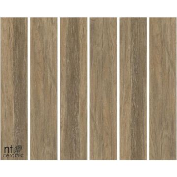 Керамогранит NT Ceramic (Нт Керамик) Wood Honey mat 20х120 см, NTT92313M