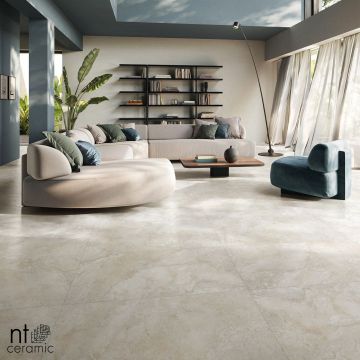 Керамогранит NT Ceramic (Нт Керамик) Zeus Travertine Beige 60х120 см, ZS6NTT9704M