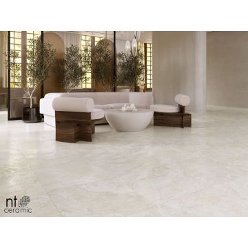 Керамогранит NT Ceramic (Нт Керамик) Zeus Travertine Beige 60х60 см, ZS6NTT9704M