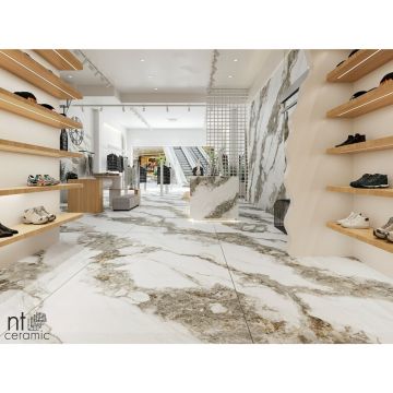 Керамогранит NT Ceramic (Нт Керамик) Atlas Home Bianco Struttura, NTT3502M