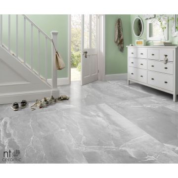 Керамогранит NT Ceramic (Нт Керамик) Quanta Grey Slate Grey 60х120 см, NS612NTT9026L