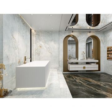 Керамогранит NT Ceramic (Нт Керамик) Atlas Home Solano Blue Home 120х280 см, NTT3604P