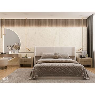 Керамогранит NT Ceramic (Нт Керамик) Gravel Stone Almond Endless 60х120 см, NTT99523C