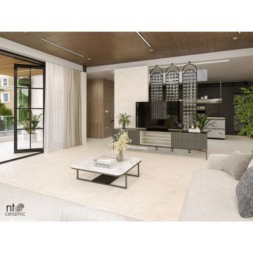 Керамогранит NT Ceramic (Нт Керамик) Gravel Stone Almond Endless 60х120 см, NTT99523C