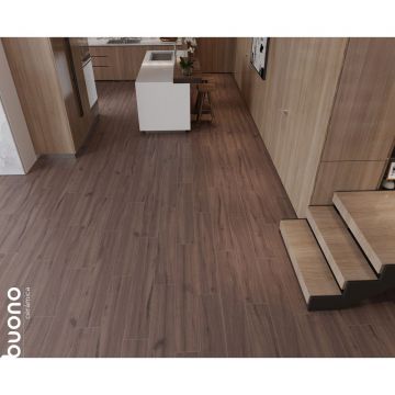Керамогранит Buono Ceramica (Боно Керамика) Forest Umber Matt 20х120 см, F4508M