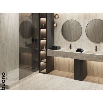 Керамогранит Buono Ceramica (Боно Керамика) Travertino Beige Matt 60х120 см, S4442M