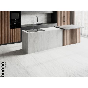 Керамогранит Buono Ceramica (Боно Керамика) Travertino Grey Matt 60х120 см, S4443M