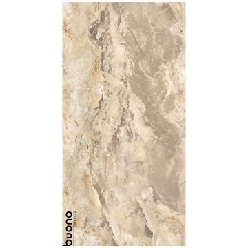 Базовая плита Буоно Керамика Marble 120х60 см коричневый полированная M4409P, Vision Natural Glossy M4409P, Buono Ceramica